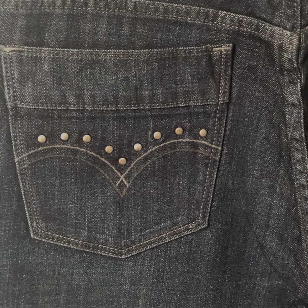 Levis 515 Women Blue Jeans Bootcut Two Pockets Front and Back Zipper Button 14 - Picture 11 of 15